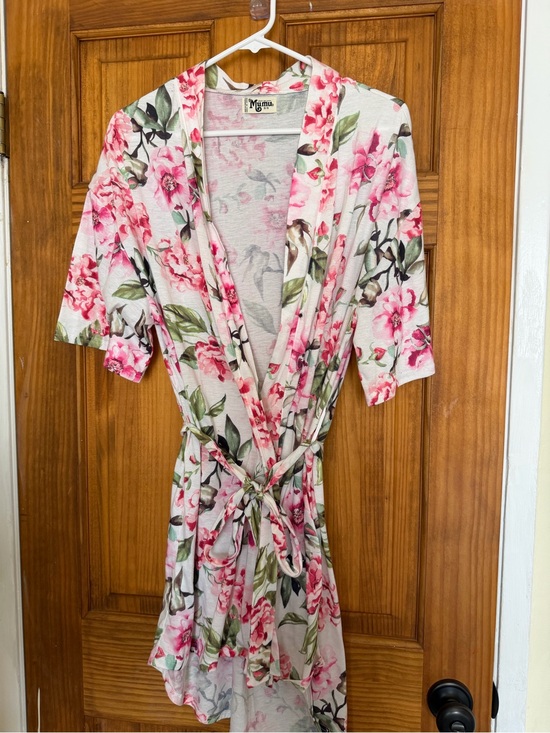 Show Me Your MuMu Dresses & Skirts - Show Me Your MuMu Pink Floral Midi Wrap Dress